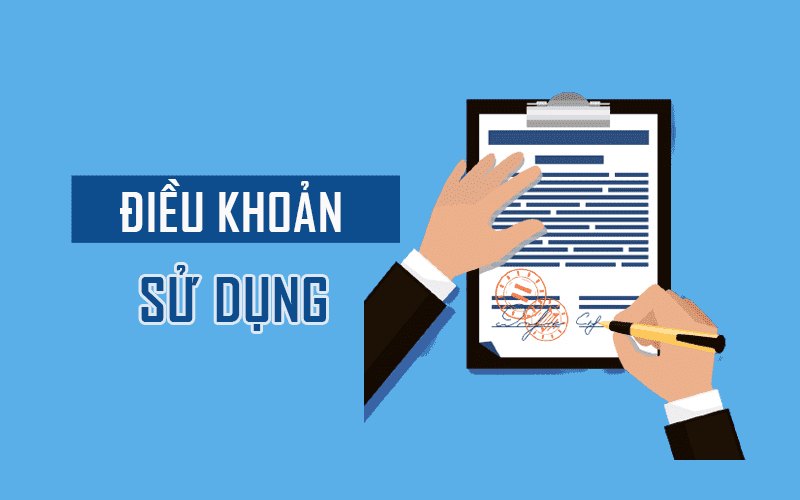 Điều kiện sử dụng dịch vụ tại hệ thống trang web